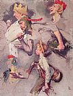 Norman Rockwell Canvas Paintings - The Land of Enchantment
